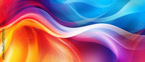  A vibrant  abstract background with waves