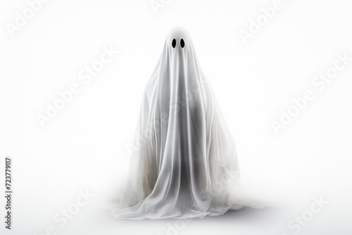 Ghost isolated on white background