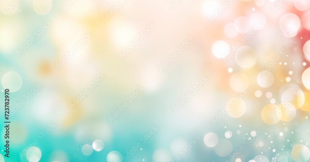 Obraz premium Abstract blur bokeh banner background