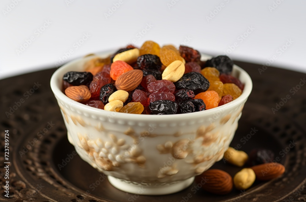 muesli with berries muesli with berries