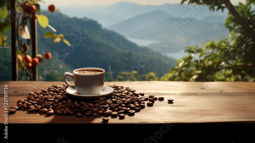 International coffee day design