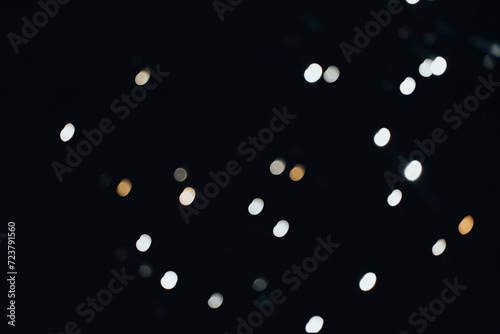 background with white circles