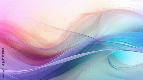 Iridescent colorful abstract background