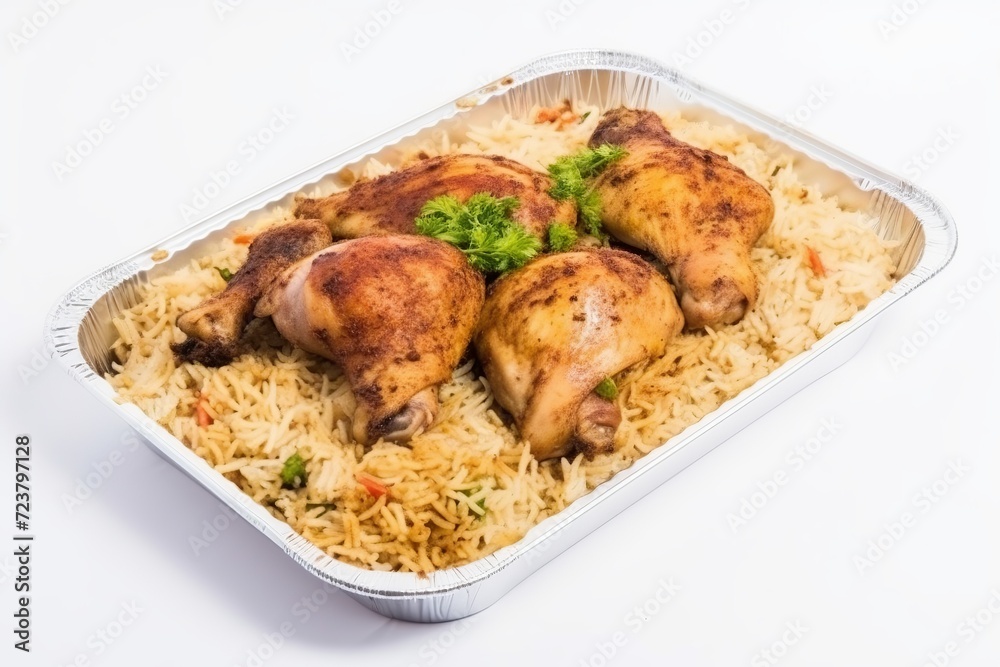 chicken on top of rice chicken on top of rice