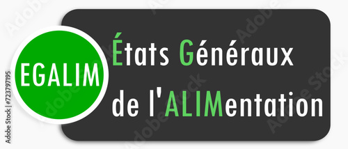 Etiquette Egalim