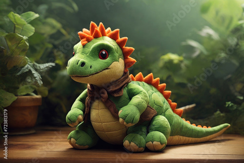 Dinosaur plush toy