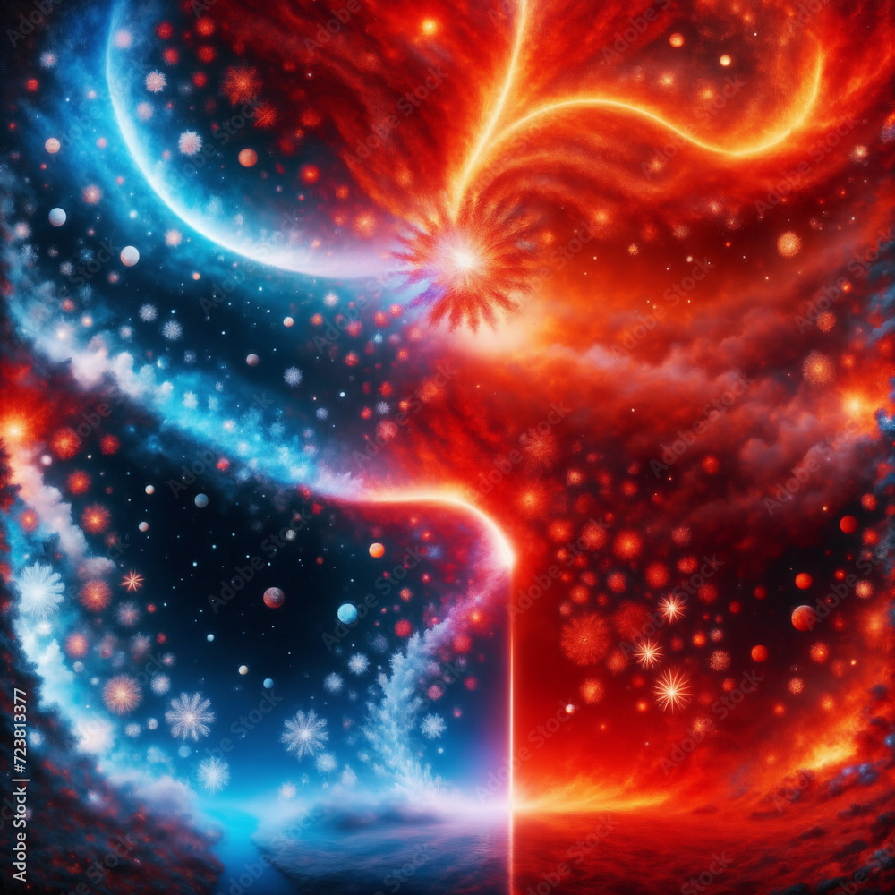 New Year celebration background. Fireworks light up the sky New Year celebration background. Fireworks light up the sky