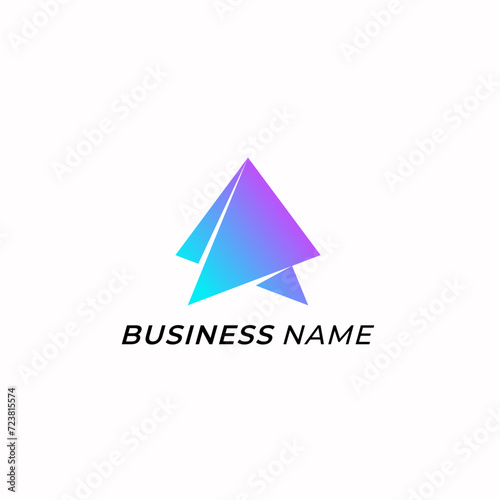 Free Download design logo creative star and arrow - GFXLoad