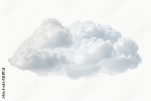 A plane is seen flying in the sky with a cloud in the background. This image can be used to depict travel, aviation, or a peaceful atmosphere