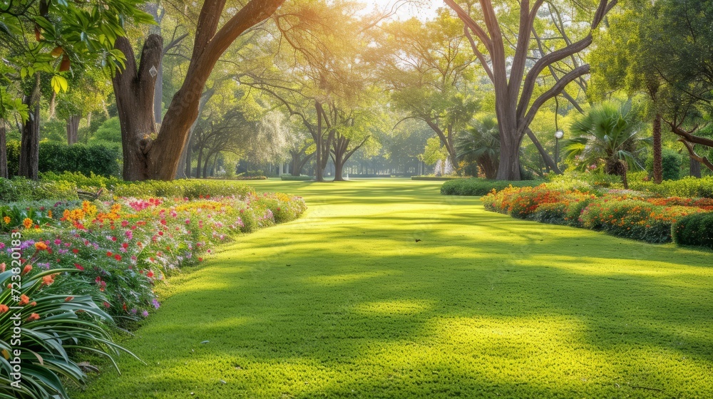 Fototapeta premium The Picturesque Garden