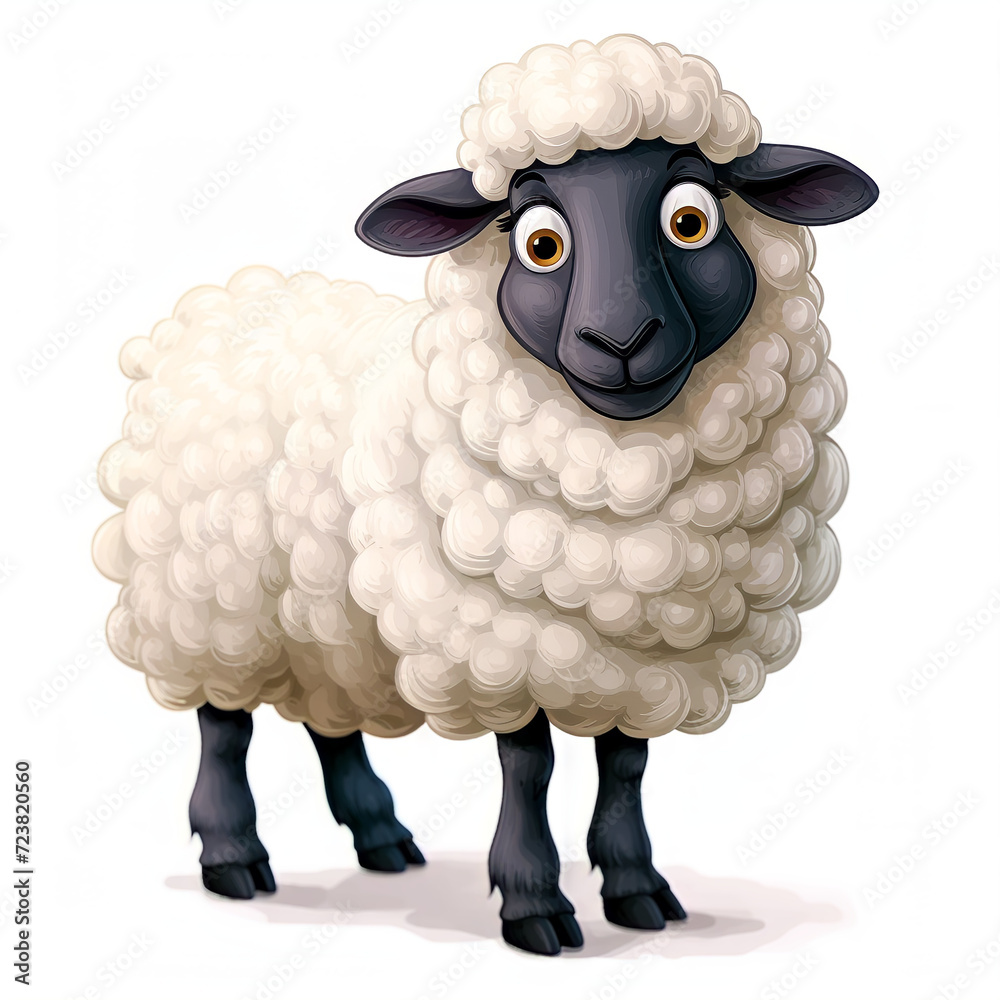 Vector Image of Sheep Clipart Vector Image of Sheep Clipart