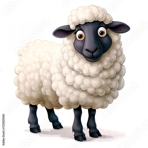 Vector Image of Sheep Clipart