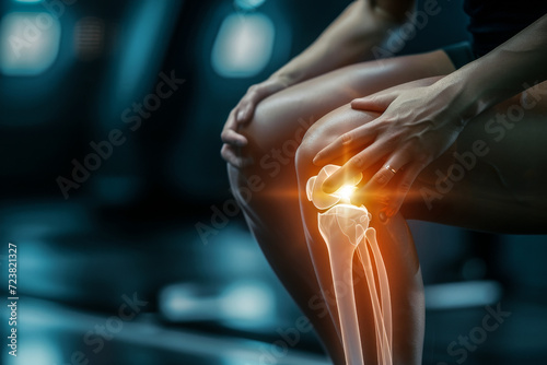 Joint and knee pain augmented reality render vfx photo