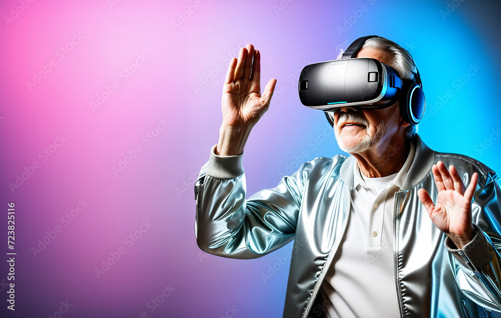 A grandfather who prevents dementia with a VR cognitive training program for the elderly A grandfather who prevents dementia with a VR cognitive training program for the elderly