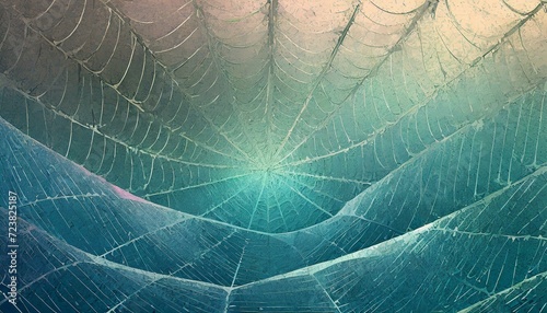 Ilustracja pajęczej sieci