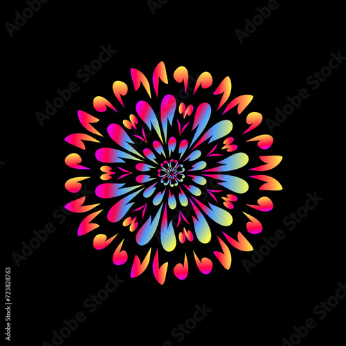 Mandala Sublimation Design Vector 