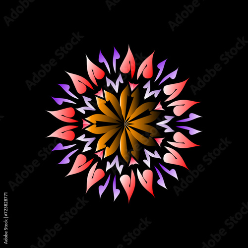 Mandala Sublimation Design Vector 