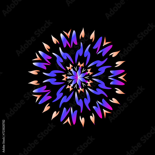 Mandala Sublimation Design Vector 