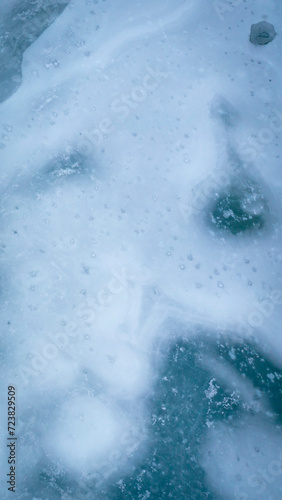 lago congelado de Besiberri
