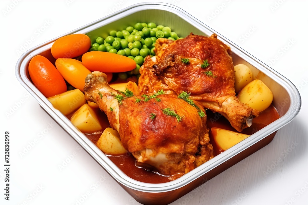 roasted chicken with vegetables roasted chicken with vegetables