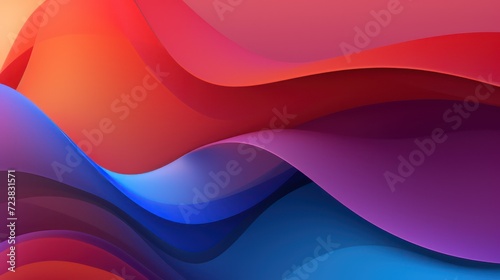 abstract colorful wave background