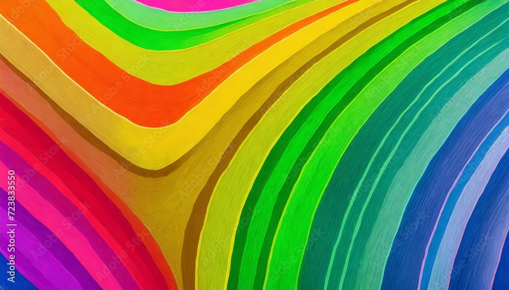 background with beautiful colored rainbow green yellow orange red pink blue