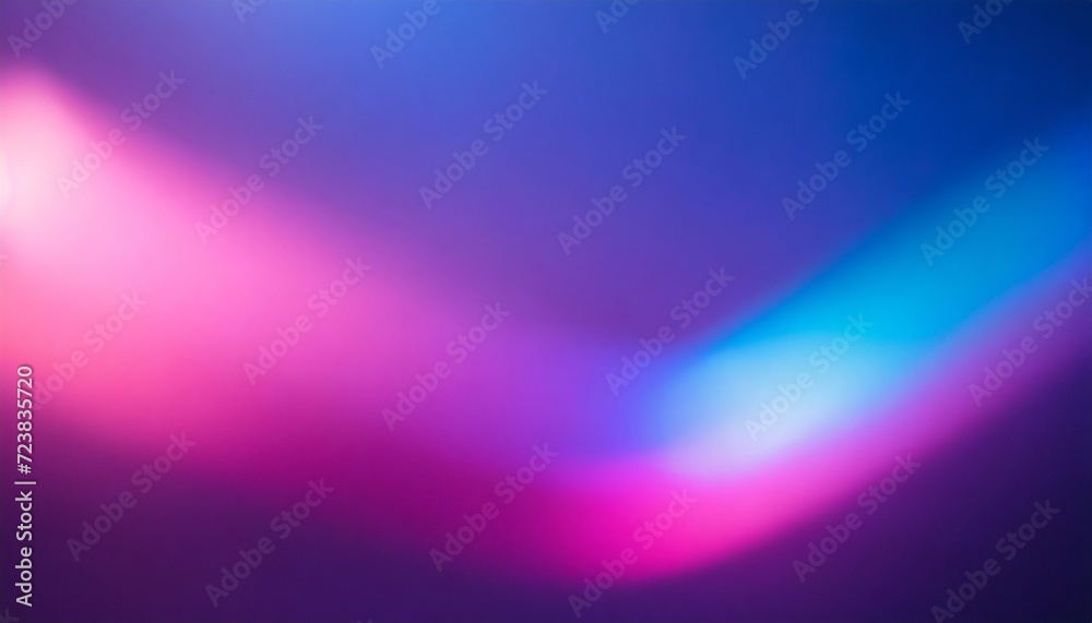 defocused glow neon gradient background fluorescent flare blur pink purple blue uv color light smooth abstract copy space texture