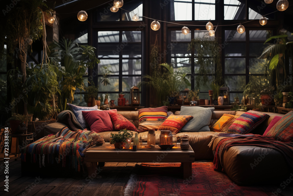 Bohemian Style Interior Design interior design living room ideas