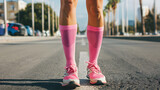 Run with Care: Runner's Lifestyle and Compression Socks for Health. Generative AI