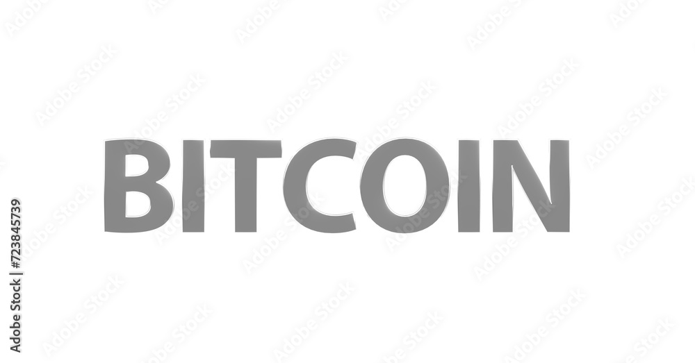 Bitcoin - silberne plakative 3D-Schrift, Kryptowährung, digitale Währung, Finanzen, Investition, Geldanlage, Wirtschaft, anonym, Freisteller, Rendering
Bitcoin - silberne plakative 3D-Schrift, Kryptowährung, digitale Währung, Finanzen, Investition, Geldanlage, Wirtschaft, anonym, Freisteller, Rendering