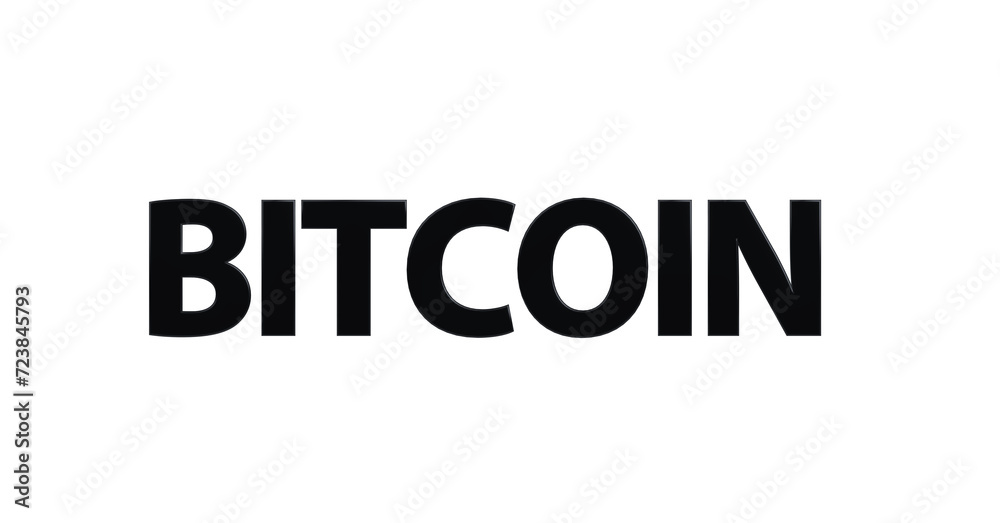 Bitcoin - schwarze plakative 3D-Schrift, Kryptowährung, digitale Währung, Finanzen, Investition, Geldanlage, Wirtschaft, anonym, Freisteller, Rendering
Bitcoin - schwarze plakative 3D-Schrift, Kryptowährung, digitale Währung, Finanzen, Investition, Geldanlage, Wirtschaft, anonym, Freisteller, Rendering