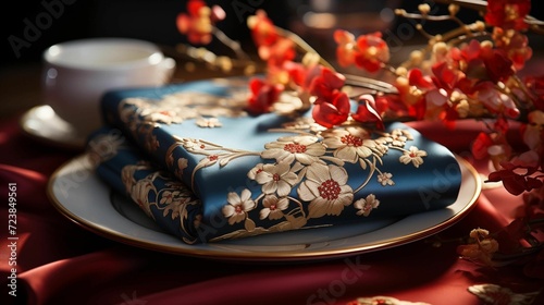 Chinese table setting
