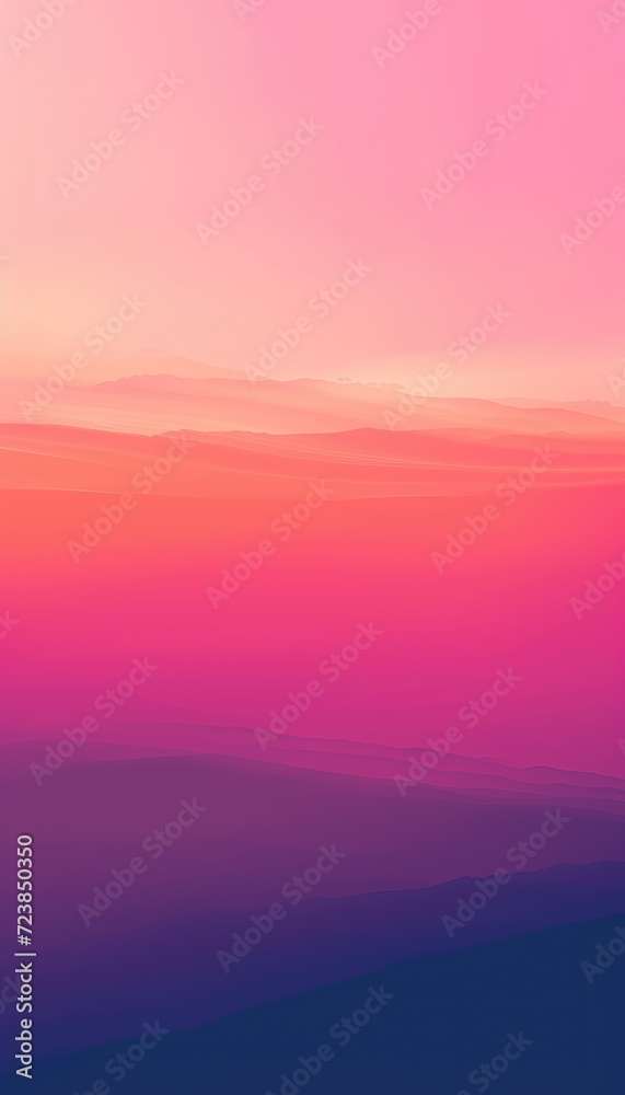 Fototapeta premium Minimalistic pink and purple gradient background wallpaper, colourful gradient backdrop