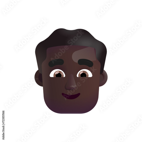 Man : Dark Skin Tone