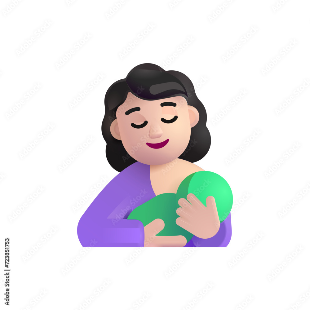 Breast-Feeding : Light Skin Tone