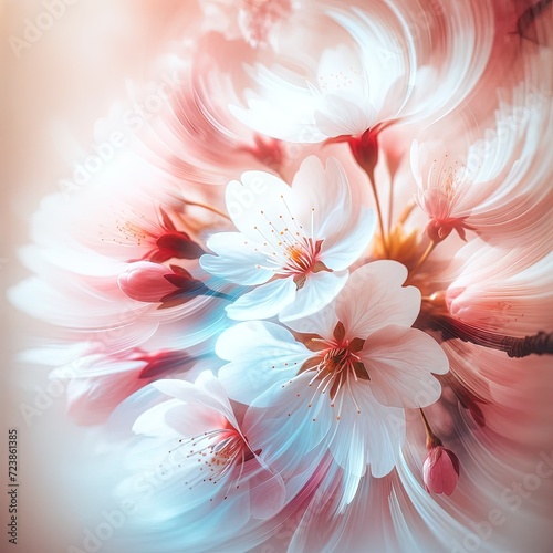 Blossoming Dreams  Artistic Cherry Bloom