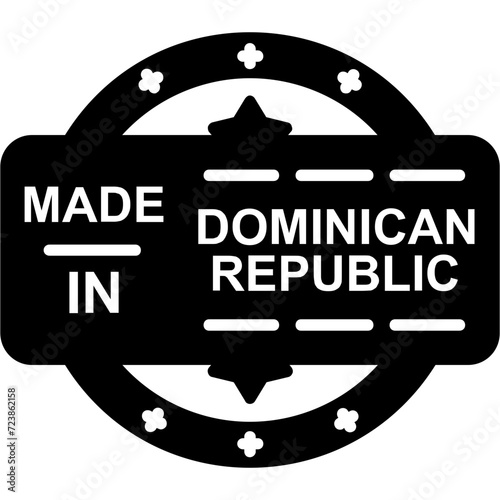 Made In Dominican Republic Icon