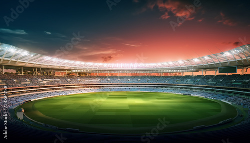 same cricket stadium hyper realistic HD