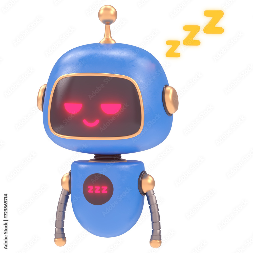 custom made wallpaper toronto digitalRobot Character 3D Icon Illustration