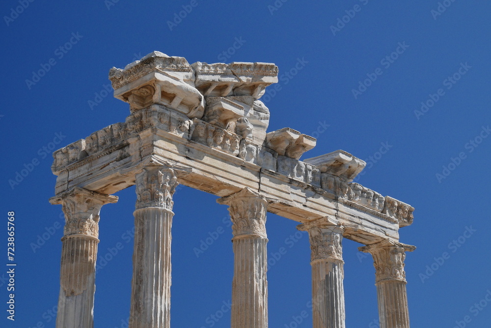 ancient greek temple Turkey Side