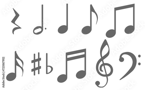 音符のイラストセット