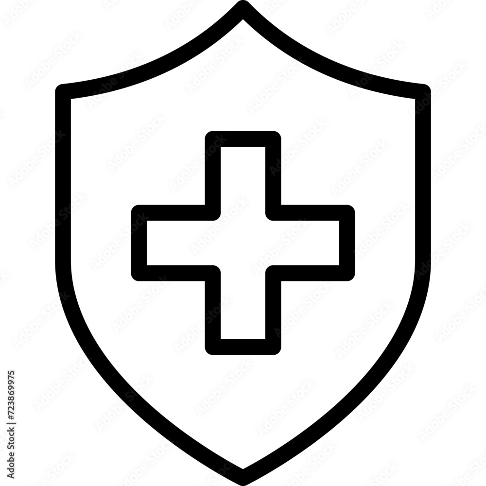 Obraz premium Health Line Icon