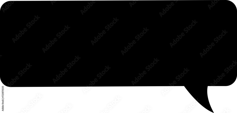 Speech Bubble black icon . Talk bubble. Cloud speech bubbles . Vector flat isolated on transparent background. Outline vintage design, pop art trendy style chat symbol Speech Bubble black icon . Talk bubble. Cloud speech bubbles . Vector flat isolated on transparent background. Outline vintage design, pop art trendy style chat symbol
