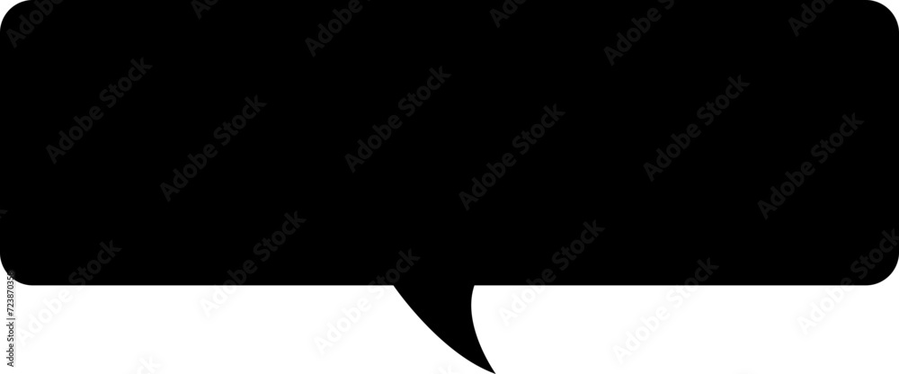 Speech Bubble black icon . Talk bubble. Cloud speech bubbles . Vector flat isolated on transparent background. Outline vintage design, pop art trendy style chat symbol Speech Bubble black icon . Talk bubble. Cloud speech bubbles . Vector flat isolated on transparent background. Outline vintage design, pop art trendy style chat symbol