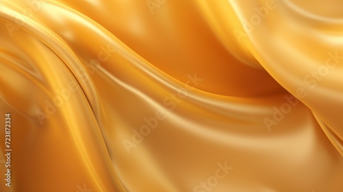 Golden satin texture background, soft focus.