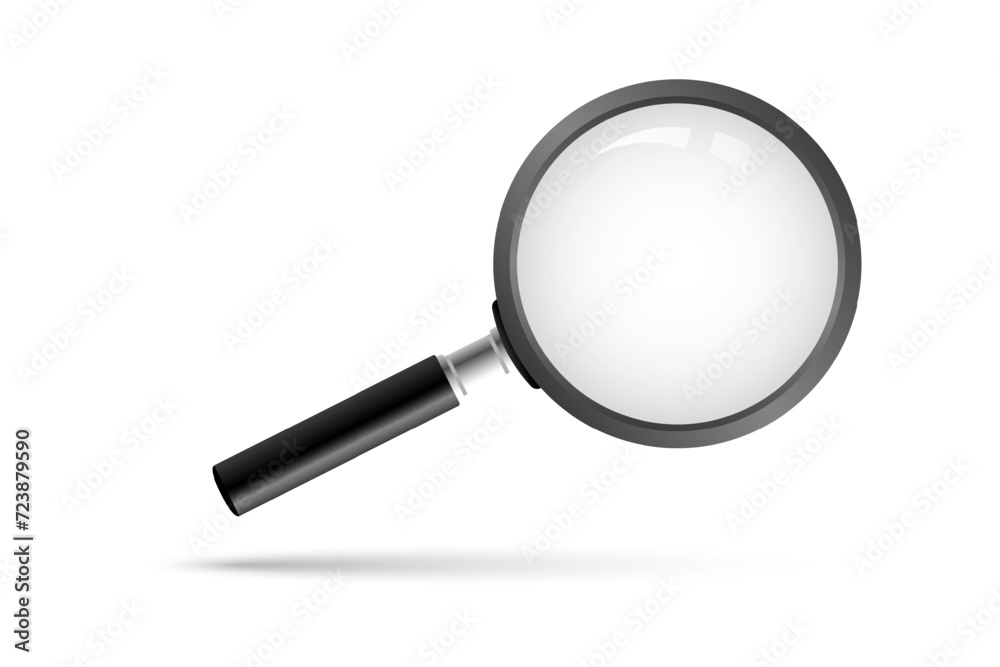 Search icon vector. Magnifying glass with Transparent Background. Magnifier, big tool instrument. Magnifier loupe search. Business Analysis symbol Search icon vector. Magnifying glass with Transparent Background. Magnifier, big tool instrument. Magnifier loupe search. Business Analysis symbol