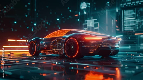 A soundless exchange of information occurs on a digital screen the identities of the users remaining hidden behind encrypted codes.