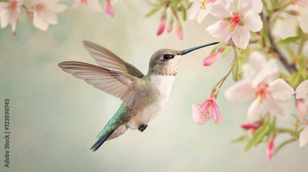 Fototapeta premium Springtime Flutter