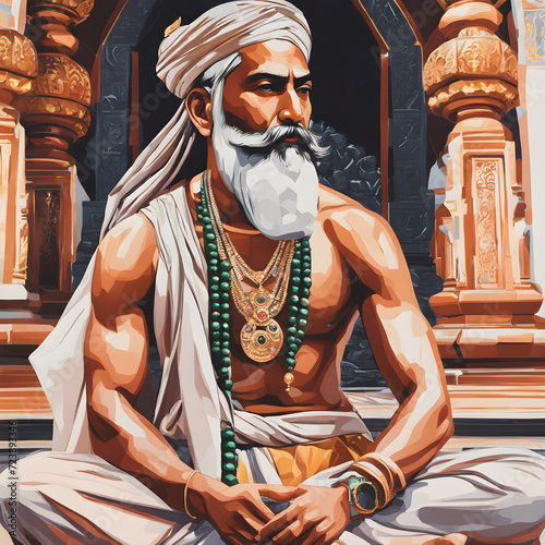 Sanatan Old Hindu man photo