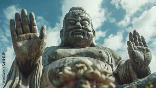 A Huge Buddha in Chinese Legends